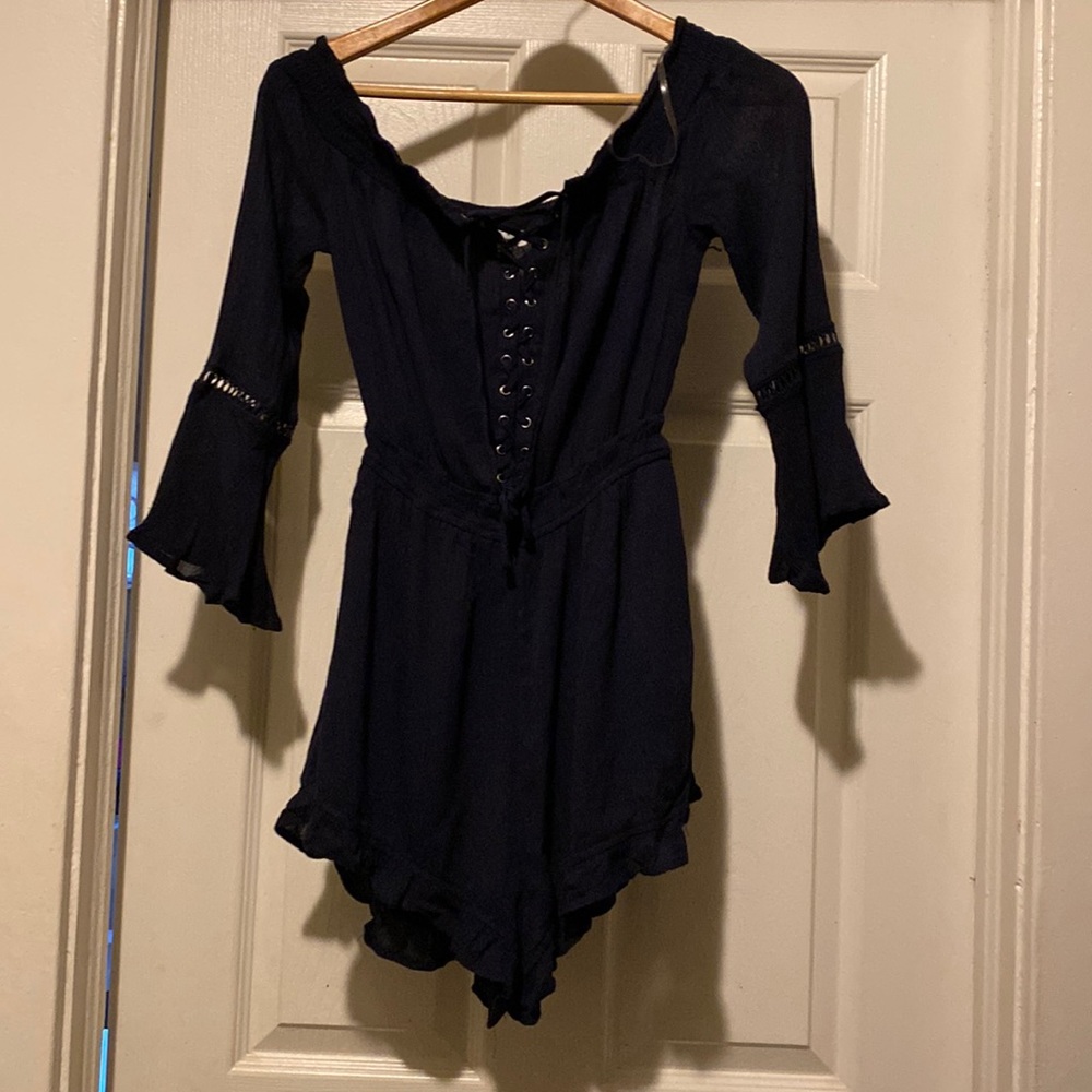 Favlux fashion  romper short off shoulder